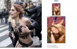 La Femen Eloïse Bouton est aussi journaliste et peut remercier ses « collègues »…