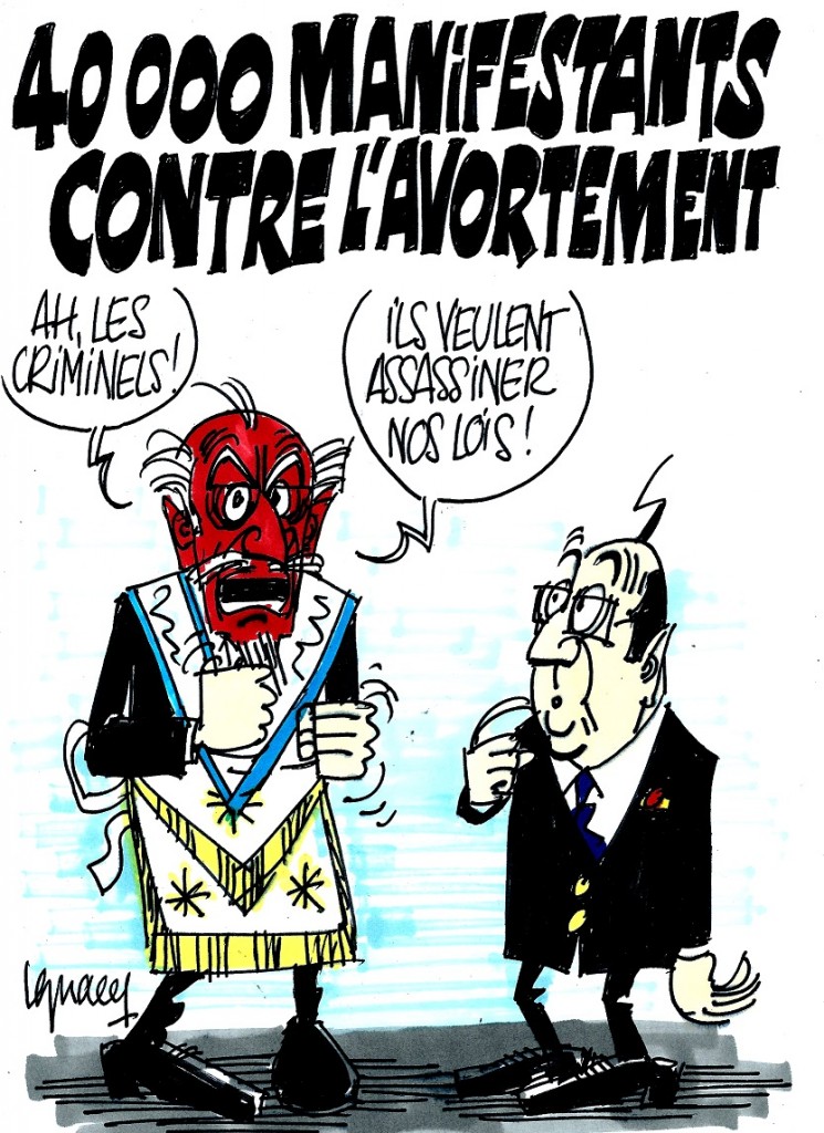 Ignace – des manifestants contre l’avortement