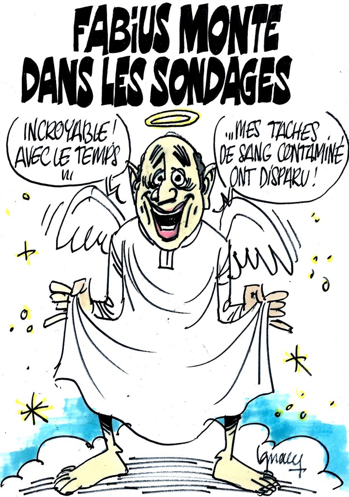 Ignace - Fabius monte dans les sondages