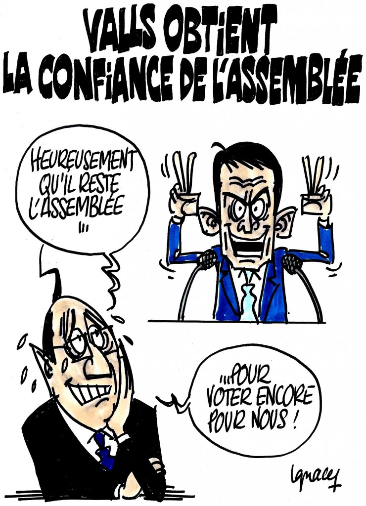 Ignace - L'Assemblée vote Valls