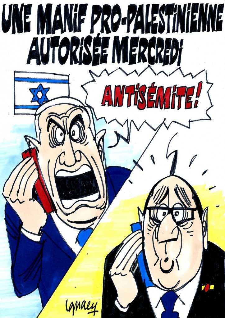 Ignace - Manif pro-palestinienne autorisée