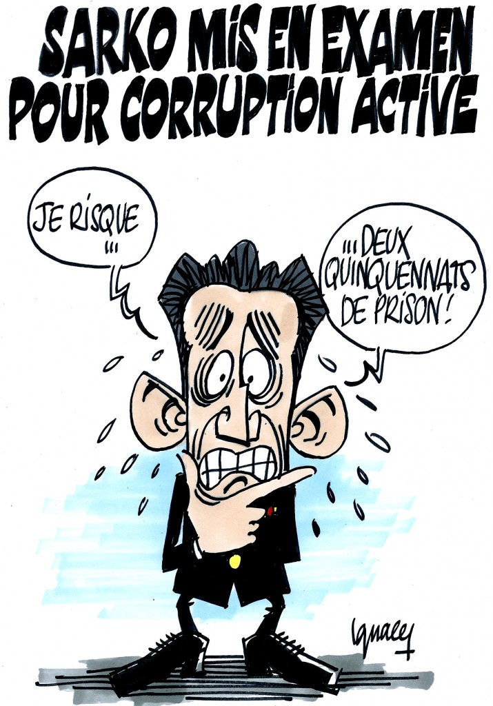 Ignace - Sarko mis en examen