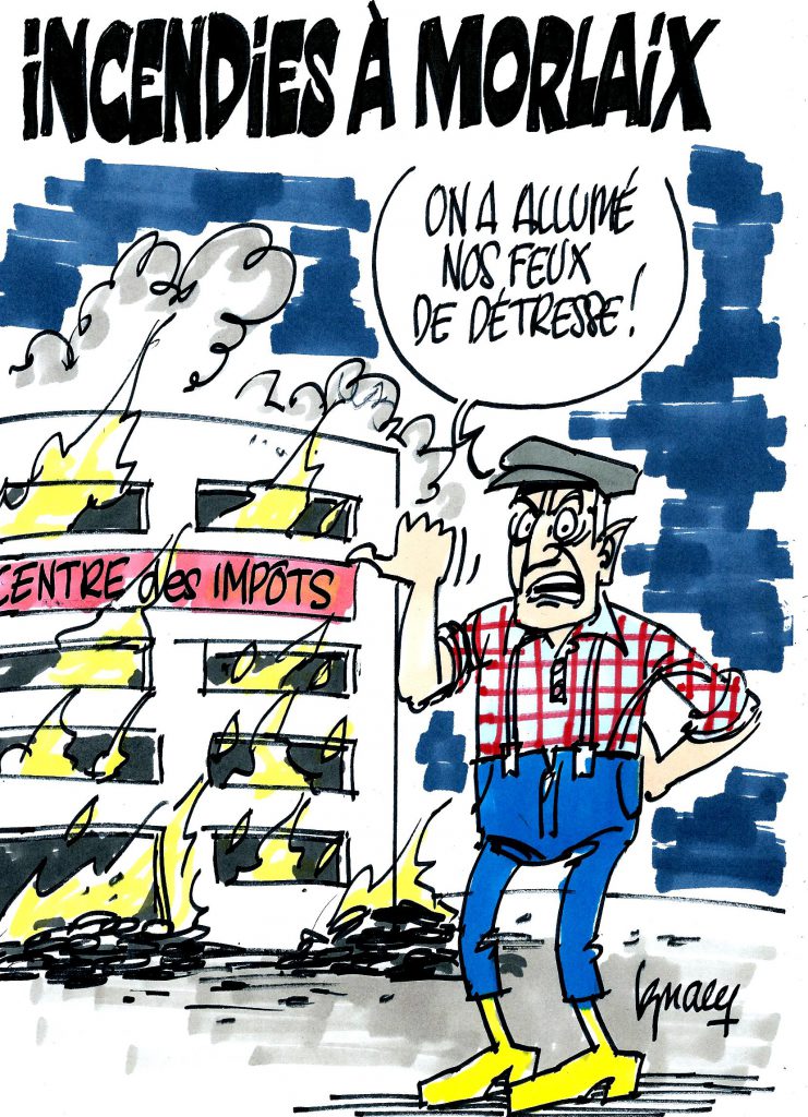 Ignace - Incendies à Morlaix
