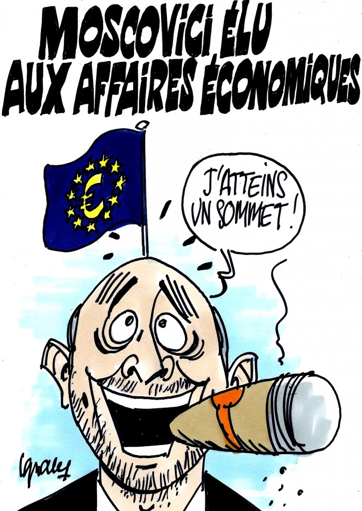 Ignace - Moscovivi aux affaires économiques