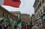 Rome – Les quartiers populaires manifestent contre l’immigration