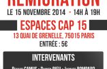 Assises de la remigration ce samedi à Paris