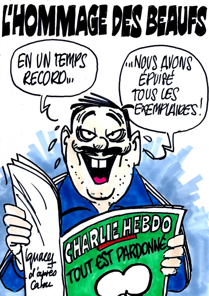 Ignace - L'hommage des beaufs à Charlie