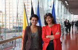 Joëlle Milquet et son amie et collègue Najat Vallaud-Belkacem