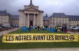 Génération Solidaire campe dans les jardins de la préfecture de Rouen