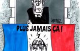 Ignace - Des drapeaux aux fenêtres en hommage aux victimes