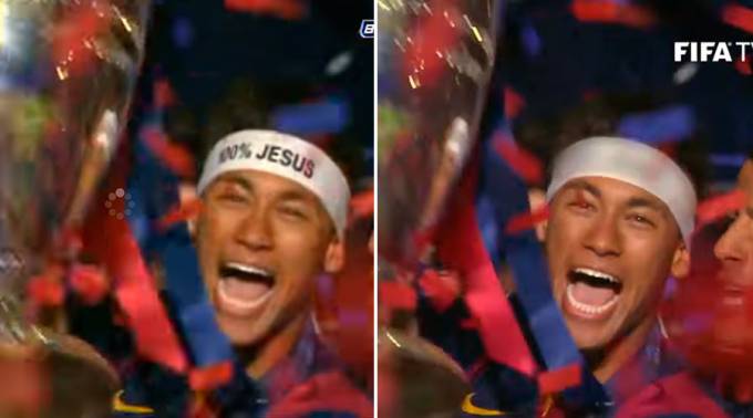 Neymar Vincha Jesus-censure