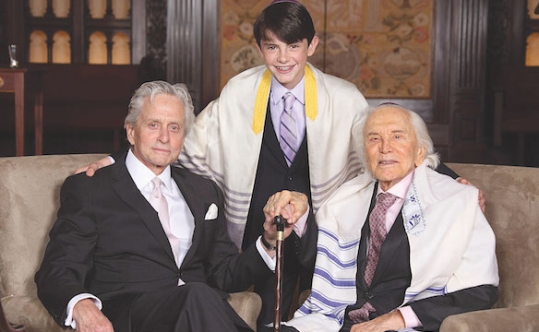 michael douglas-bar-mitzvah