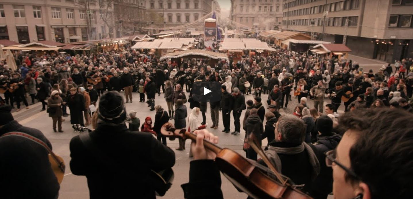 Foule Budapest