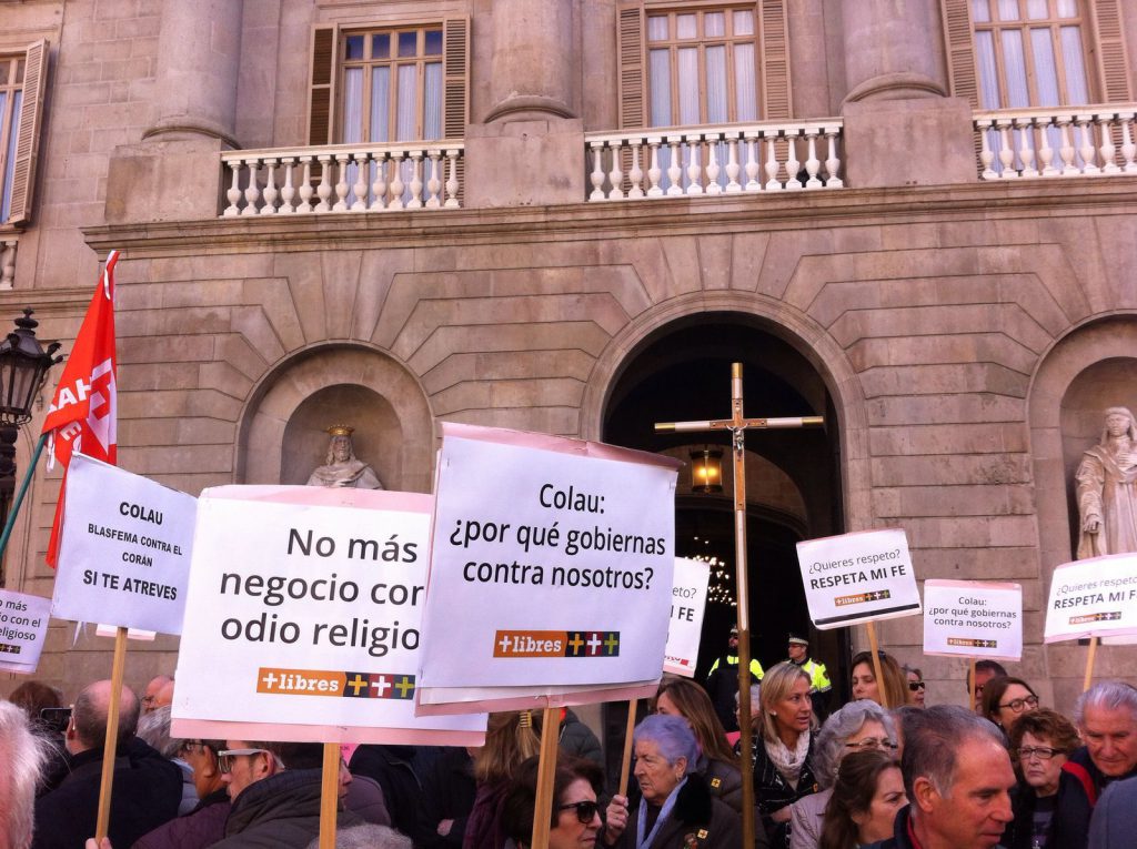 espagne-manif-contre-christianophobie