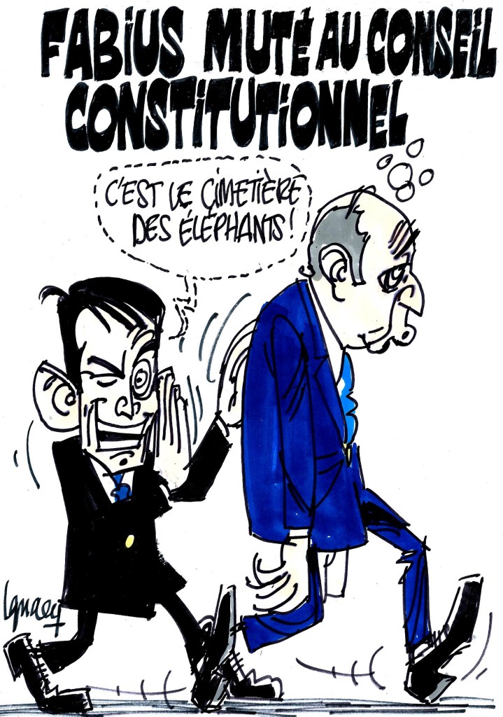 Ignace – Fabius muté au Conseil Constitutionnel