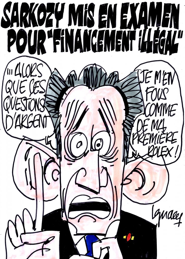 Ignace – Sarkozy mis en examen