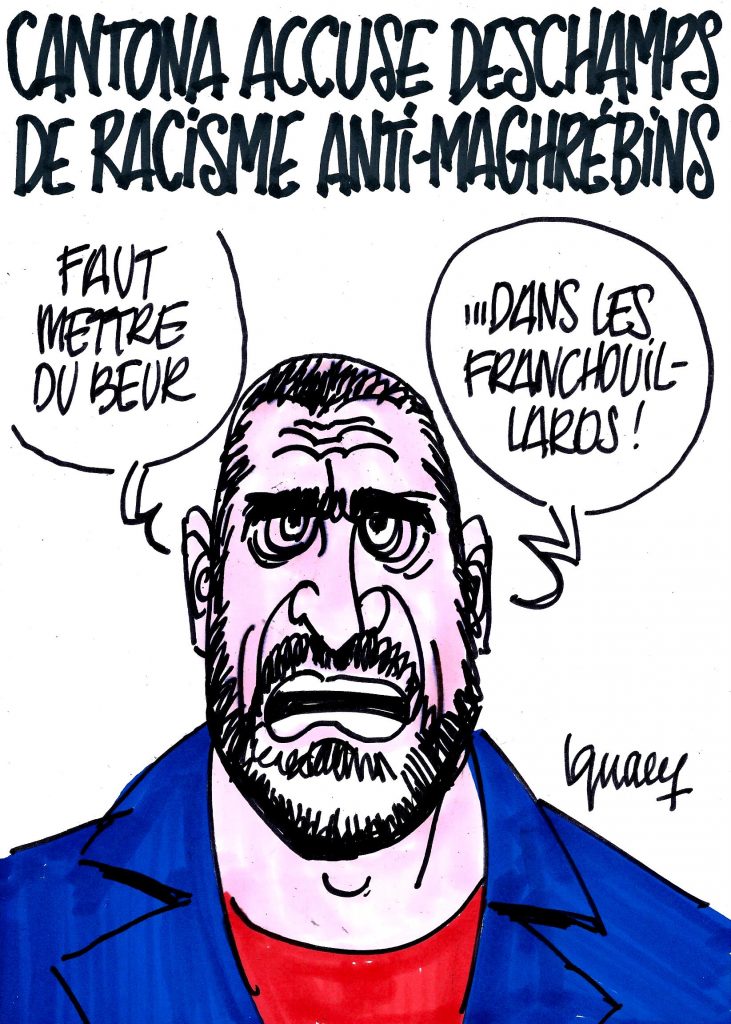 Ignace – Cantona accuse Deschamps de racisme