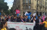 Grande manifestation contre la marchandisation du corps et la GPA dont la loi se discutait à l’Assemblée