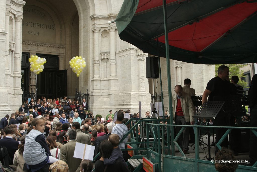 MPI - 20160619 - Bruxelles - Mobilisation Sainte-Catherine - 1