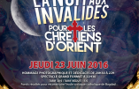 23 juin 2016 : la nuit aux Invalides pour les Chrétiens d’Orient