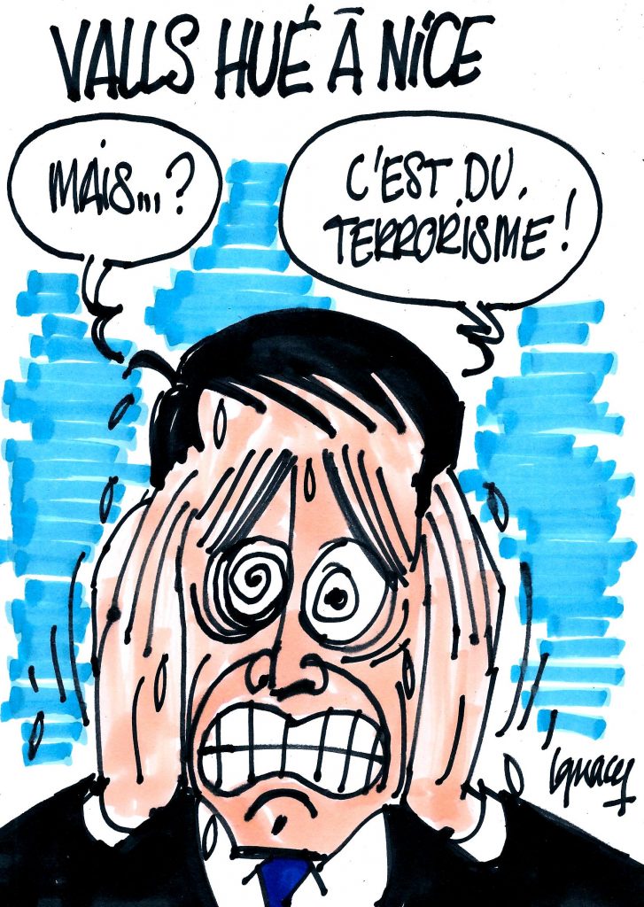 Ignace – Valls hué à Nice
