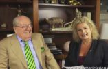 Jean-Marie Le Pen évoque la manipulation de l’opinion par les sondages