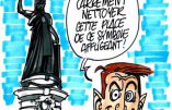 Ignace - Nettoyage, place de la République