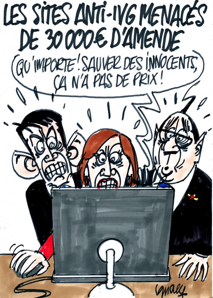 Ignace – Sites anti-IVG menacés de 30000 euros d’amende