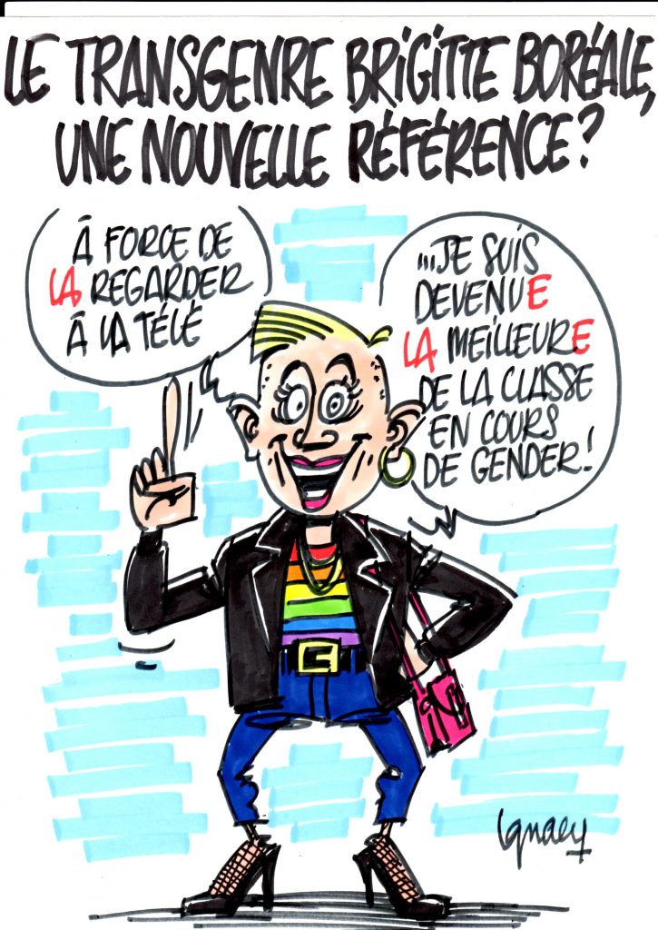 Ignace – Le transgenre Brigitte Boréale fait école