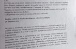 Exercice de l’université de Lorraine au sujet du terrorisme du « groupe catholique CIWITOS »…