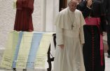 Pope Francis arrives for an audience with Lutheran pilgrims in the Paul VI Hall at the Vatican, Thursday, Oct. 13, 2016. (AP Photo/Alessandra Tarantino)