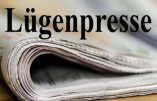 Légende : La presse à mensonges