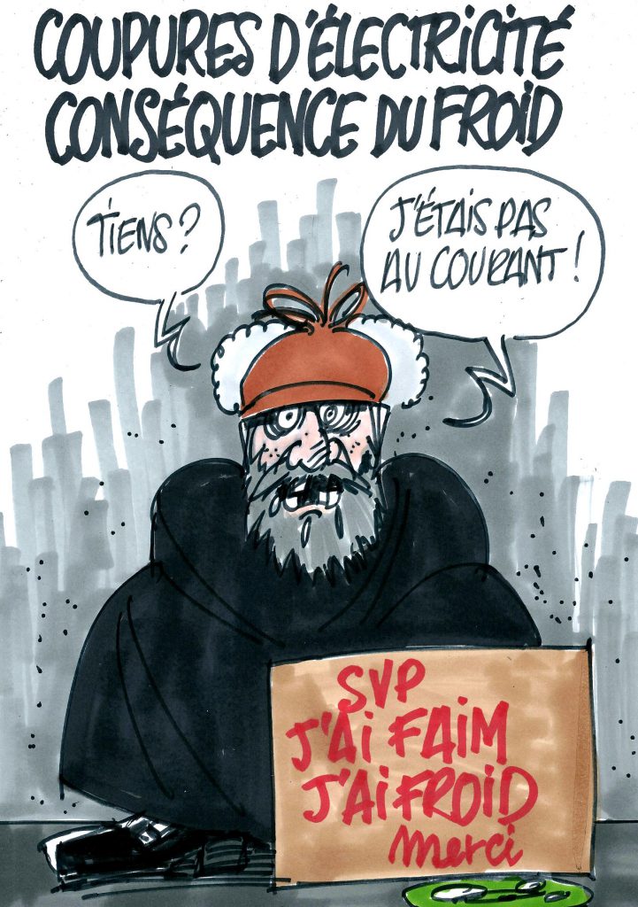 Ignace - Coupures d'électricité liées au froid