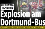 L’attentat contre l’équipe de Dortmund revendiqué par une lettre islamiste