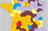 L’évolution 2012-2017 par départements