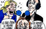 Ignace - Marine Le Pen hilare au sketch de Canteloup