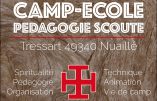 Inscrivez-vous aux camps de formation des cadres du scoutisme !