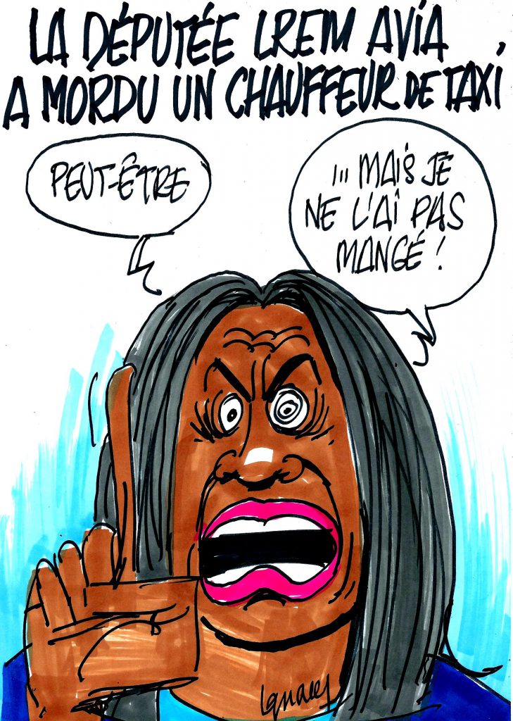 Ignace - Un taxi mordu par la députée Avia