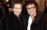 Simone Veil et Christine Boutin à un dîner du CRIF