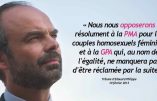 Édouard Philippe annonce la PMA pour toutes les femmes