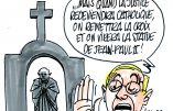 Ignace - La justice fait retirer la croix au-dessus d'une statue de Jean-Paul II