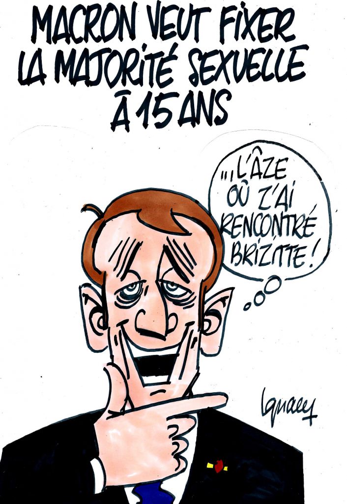 Ignace - Macron pour la majorité sexuelle à 15 ans
