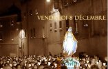 8 décembre 2017 à Lyon – Procession aux flambeaux vers Notre-Dame de Fourvière