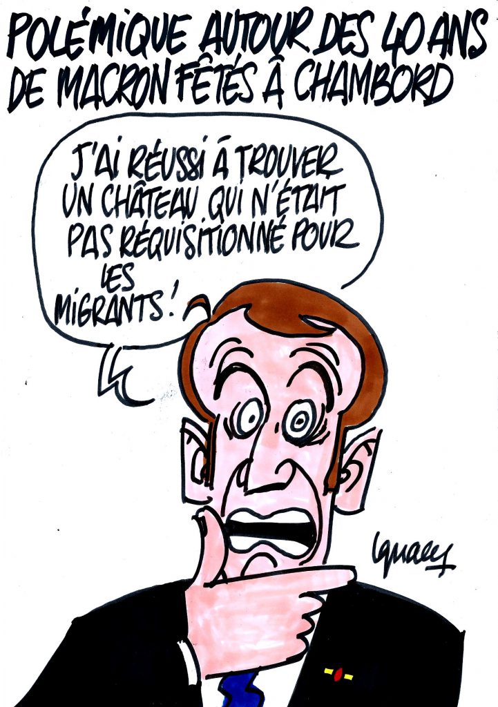 Ignace - Les 40 ans de Macron fêtés à Chambord