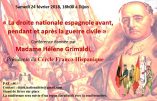 24 février 2018 à Dijon  – « La droite nationale espagnole avant, pendant et après la guerre civile »