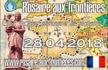 A Paris aussi, c’est Rosaire aux Frontières ce samedi 28 avril 2018