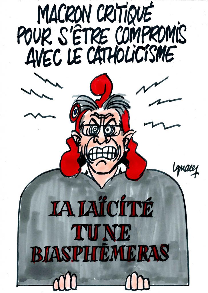 Ignace - Macron vu par les laïcistes
