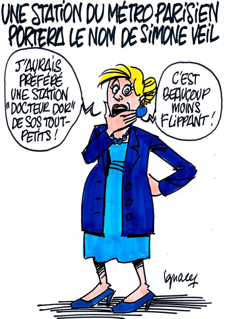 Ignace – Bientôt une station de métro rebaptisée « Simone Veil »