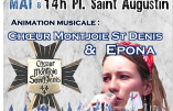 Le 13 mai 2018, retrouvez Epona et le Chœur Montjoie Saint-Denis à l’hommage à sainte Jeanne d’Arc