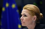 Denmark's Minister of Immigration and Integration Inger Stojberg takes part in a meeting along with Denmarks' Foreign minister take at the European Parliament in Brussels on January 25, 2016.

The European Parliament's civil liberties committee was due to discuss on January 25 a controversial Danish new bill that would curb refugee numbers by delaying family reunification and seizing migrants' valuables.  / AFP PHOTO / JOHN THYS